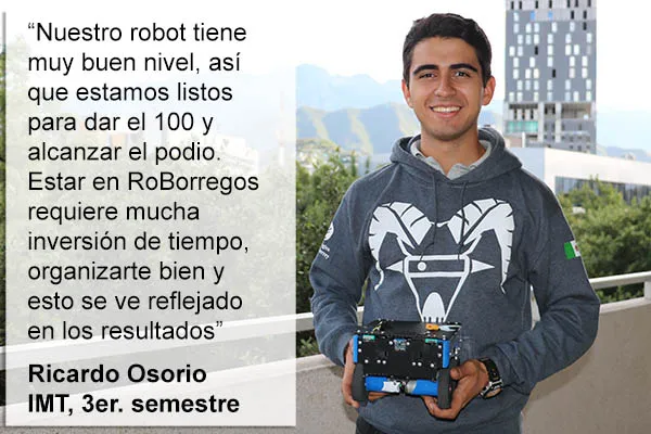 Ricardo Osorio, RoBorregos