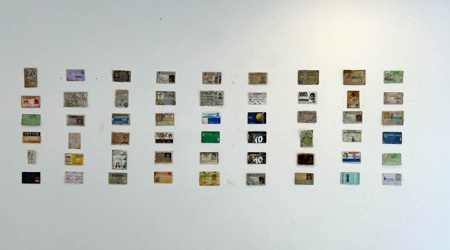 Credenciales expuestas en la galería EXATEC