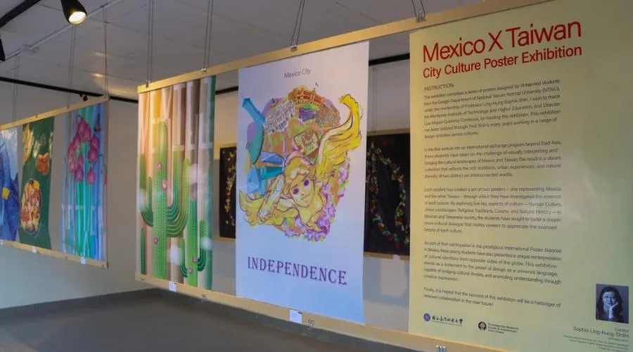 Tec campus Querétaro recibe a docentes de Taiwán para la bienal internacional de carteles de México.