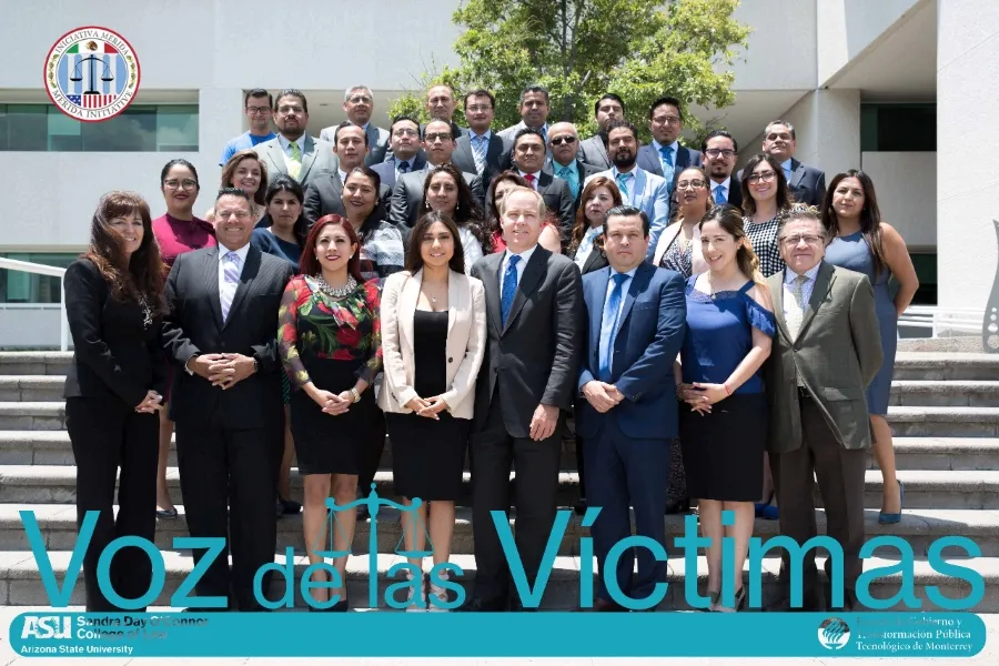 Integrantes del taller "Voz de las Víctimas"