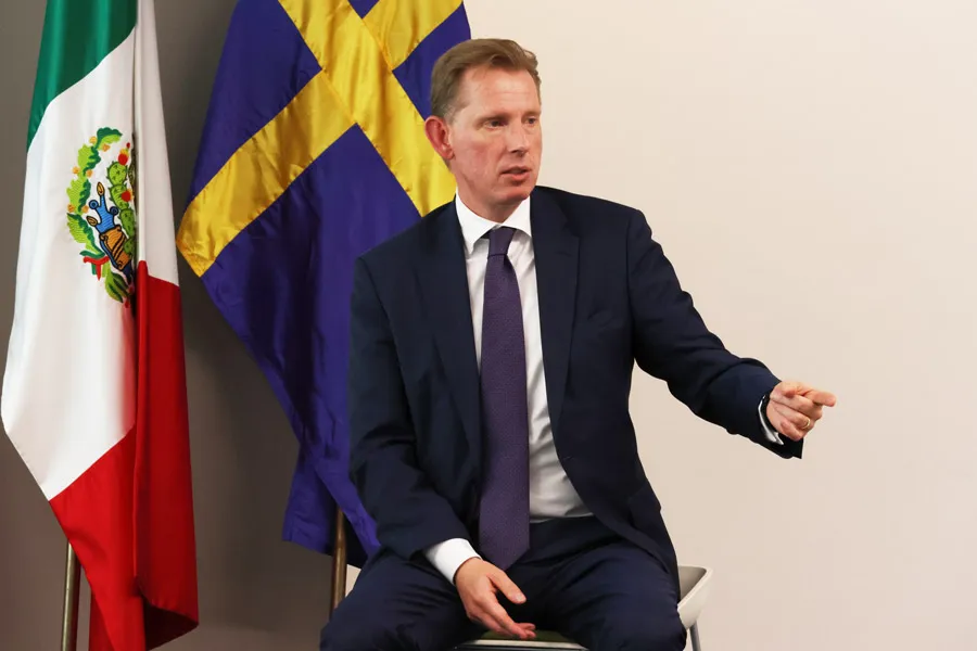 Embajador de Suecia en México.