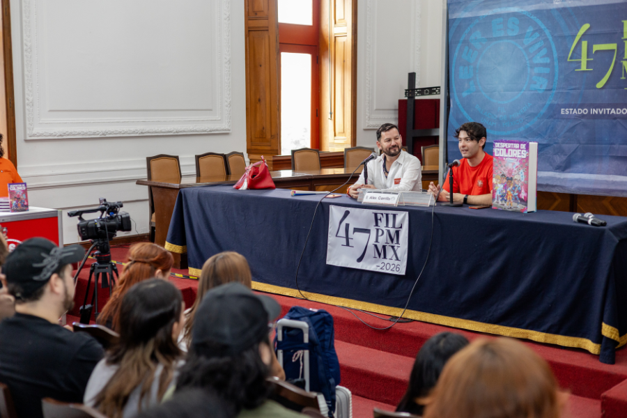 alex presenta su libro