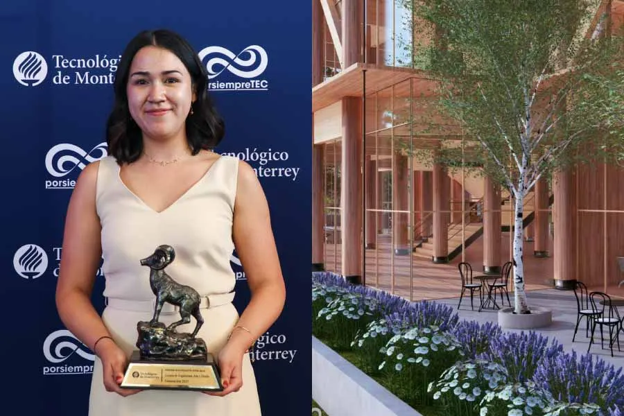 Alumna Tec, aceptada en universidad top 7 mundial en Arquitectura