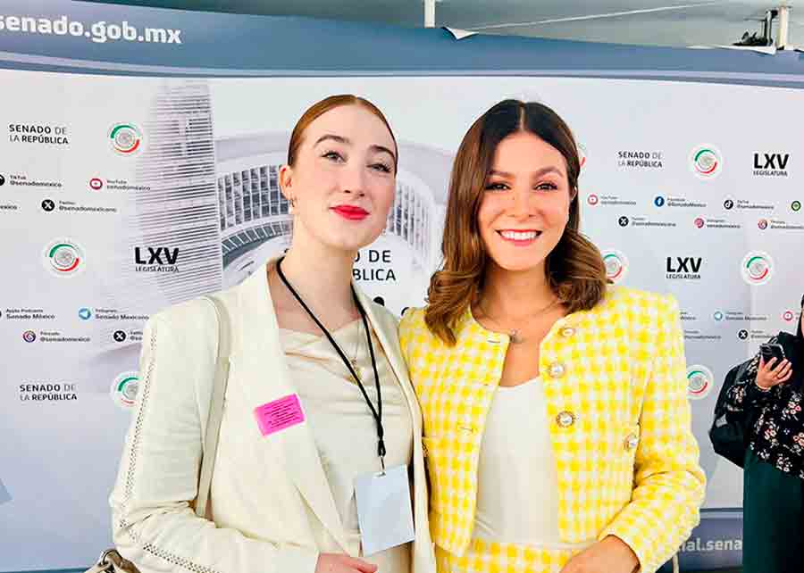 Alumna de Tec Guadalajara presentó propuesta en el senado de la república.