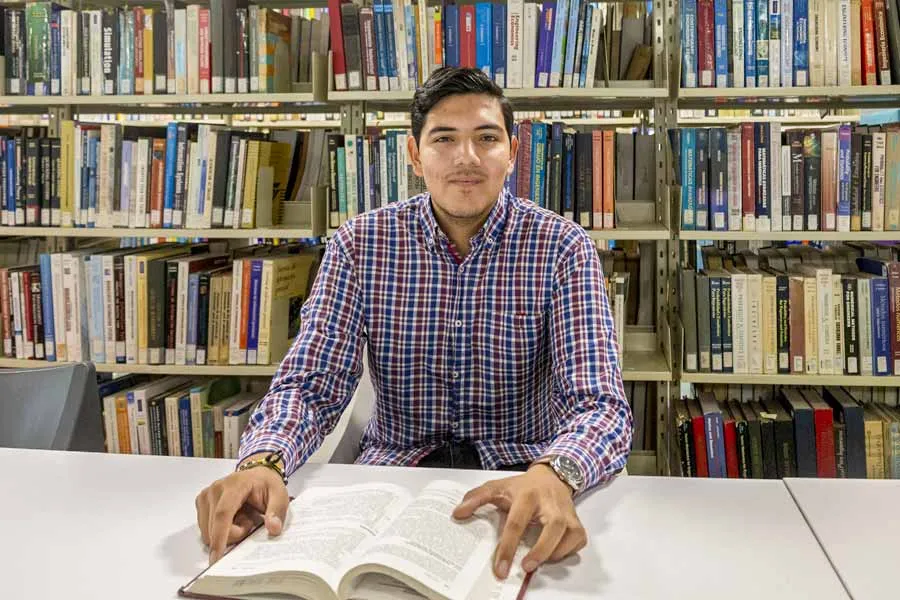 Axel L&oacute;pez, estudiante participante del Cabildo Juvenil 2025. Foto: Karla Mill&aacute;n