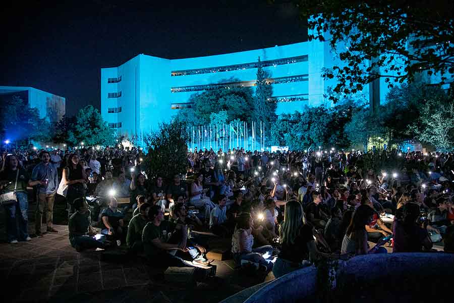 Alumnos en campus Monterrey, Ceremonia de la Luz Junio 2022