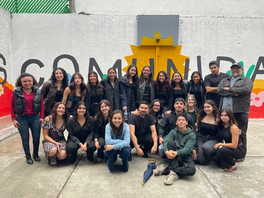 Estudiantes de Arquitectura del Tec, trabajaron en el  diseño y ejecución de un espacio comunitario  