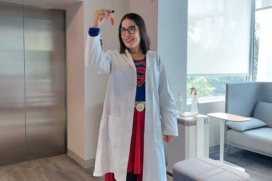 Ana Mar&iacute;a Pinilla, mentora de &eacute;xito estudiantil en el campus Monterrey. 