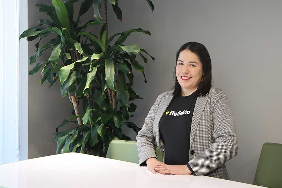 Ana Mar&iacute;a Pinilla, mentora de &eacute;xito estudiantil en el campus Monterrey. 