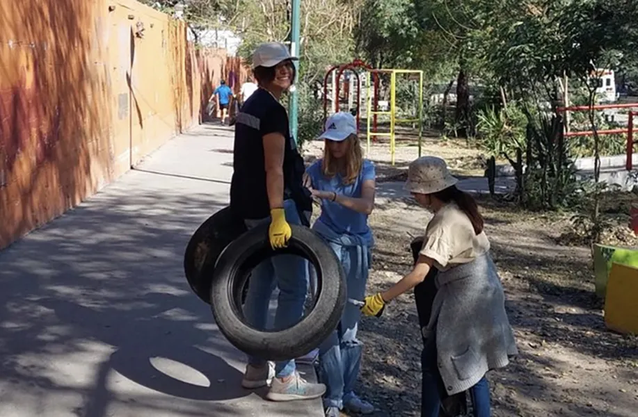 Andrea Martínez estudió urbanismo en el Tec de Monterrey. Foto: Cortesía Andrea Martínez