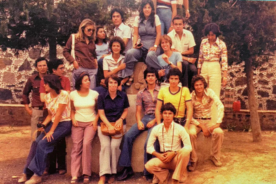 Alumnos de la primera y segunda generación del campus