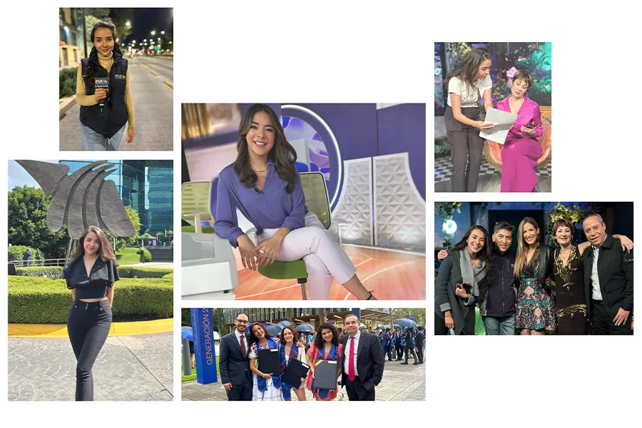 Anna Lu durante sus pr&aacute;cticas profesionales.