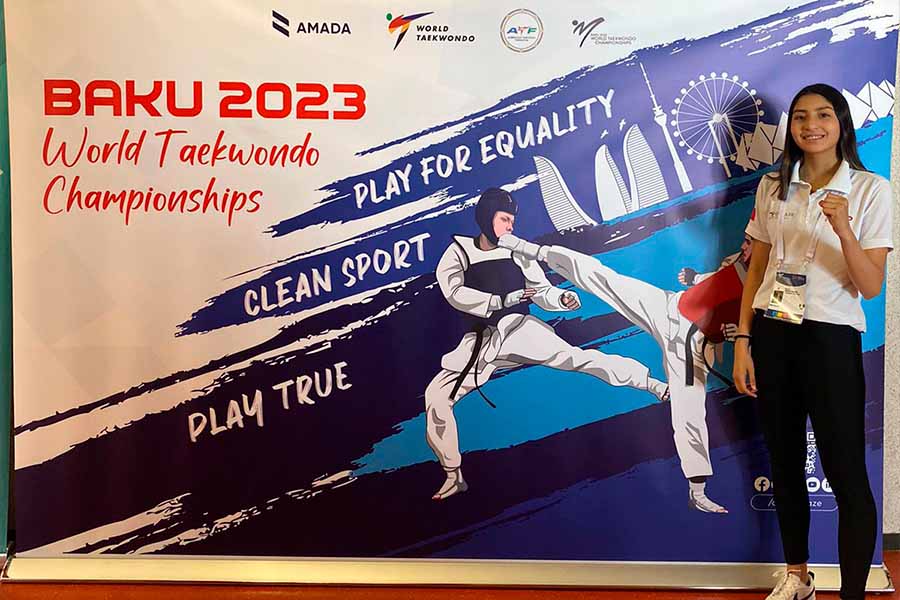 Mundial Taekwondo 2023, Regina Jiménez, PrepaTec CEM
