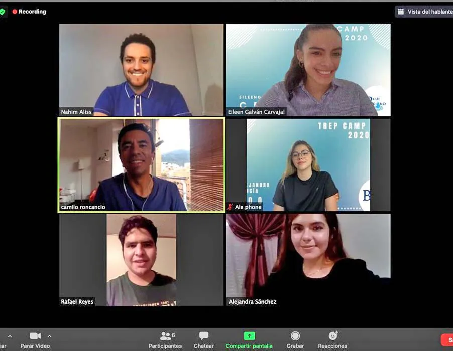El equipo BlueBrand en acción