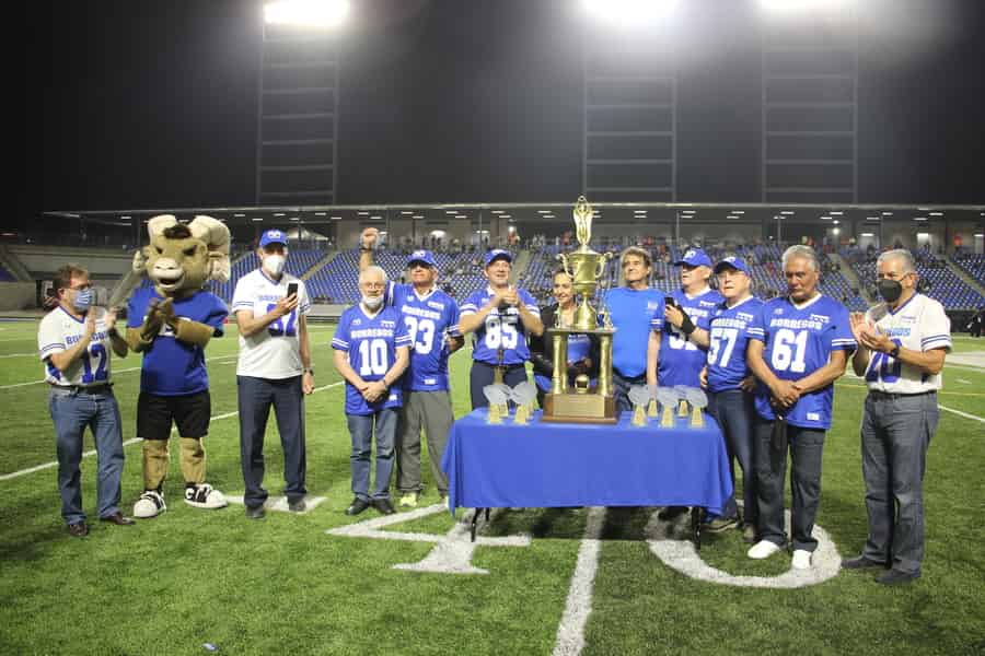 Los Borregos campeones de 1971 conmemoraron un aniversario más de su título.  