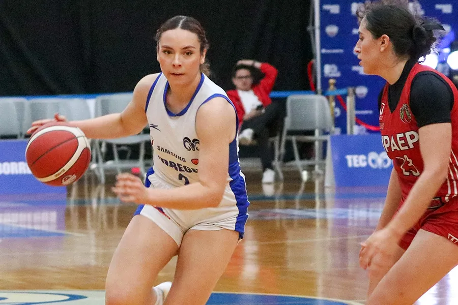 El equipo Borregos CEM femenil de basquetbol derrotó 49-47 a Águilas UPAEP en su primer partido de los Ocho Grandes.