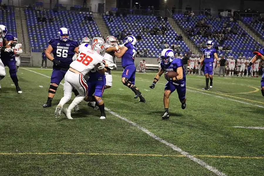 Partido Borregos Monterrey contra Linces México de cuartos final de Liga Mayor de ONEFA.