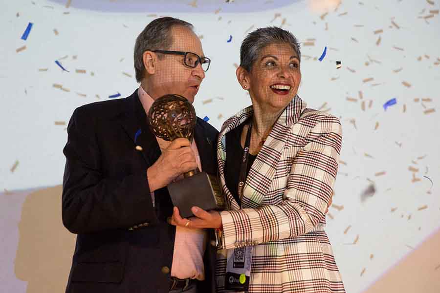 La profesora Antonieta Reyes es Profesora Inspiradora