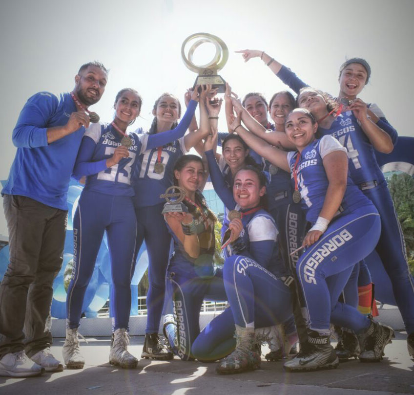 Campeonas Borregos Santa Fe Tochito Bandera 2018