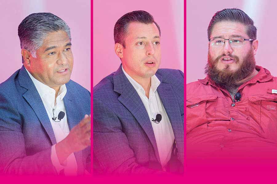 Candidatos a la alcaldía de MTY en Foro Actúa 2021