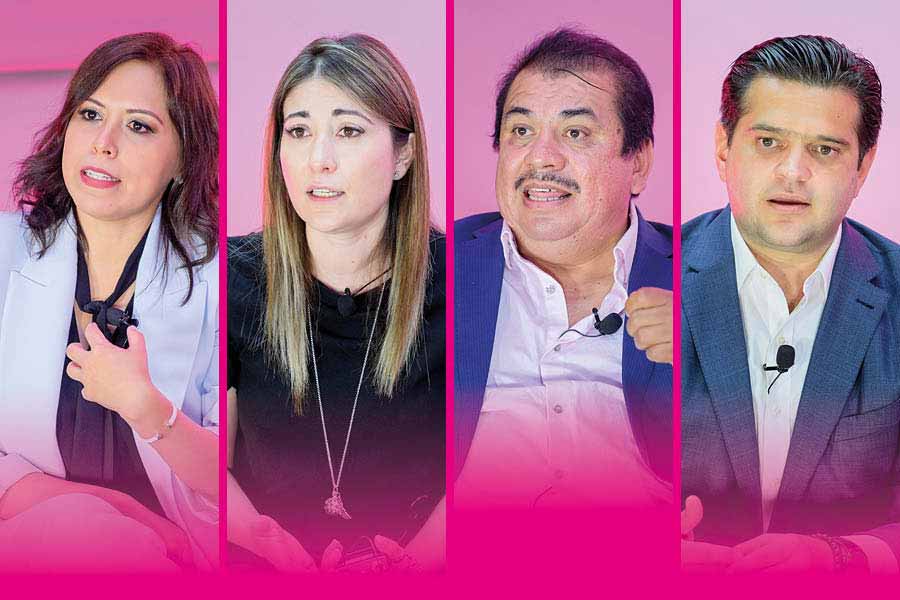 Candidatos y candidatas a la alcaldía de SPGG en Foro Actúa 2021