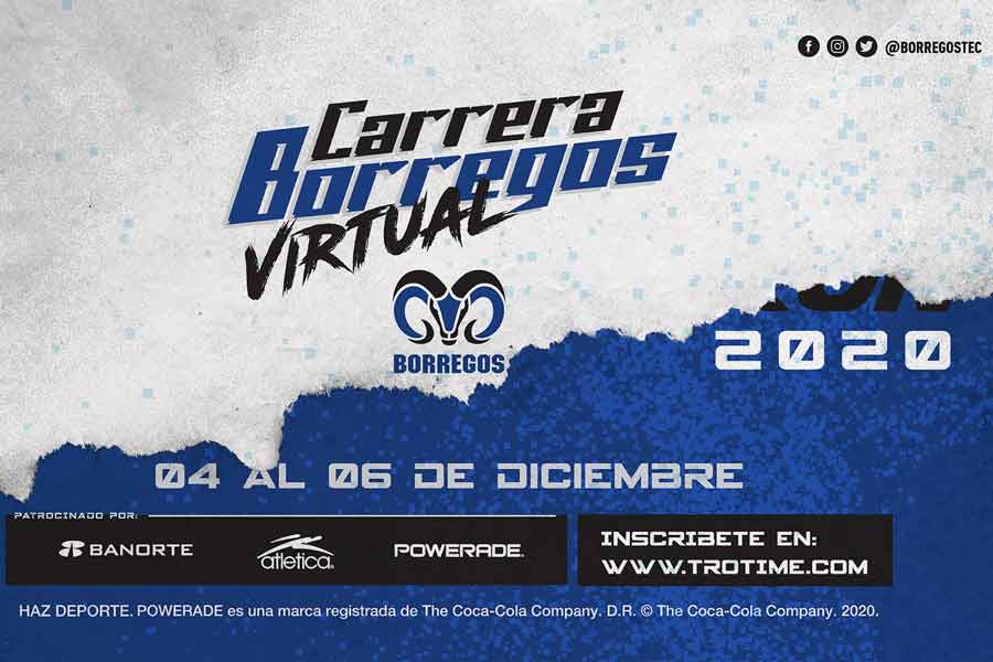 Carrera Borregos Virtual 2020