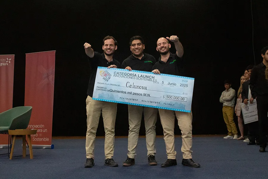 El equipo de CeluNova fue uno de los ganadores del Xignux Challenge 2025