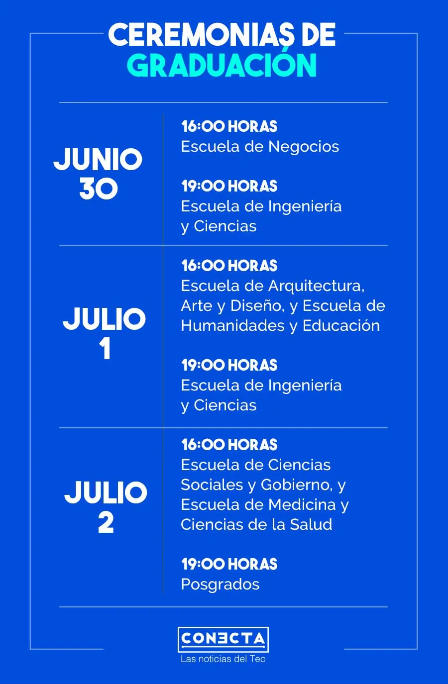Graduaciones Junio 2021