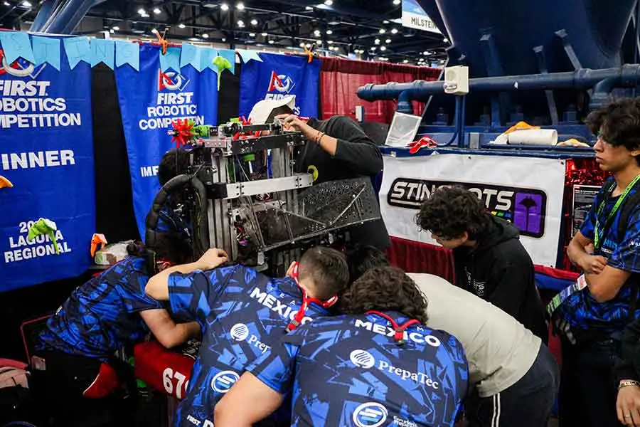 Certamen de robótica FIRST, así lo vivió equipo de PrepaTec Santa Anita.