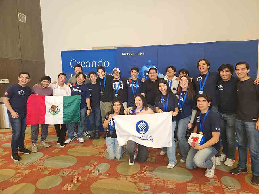 certamen rob&oacute;tica RoboSTEM en el Tec Guadalajara.