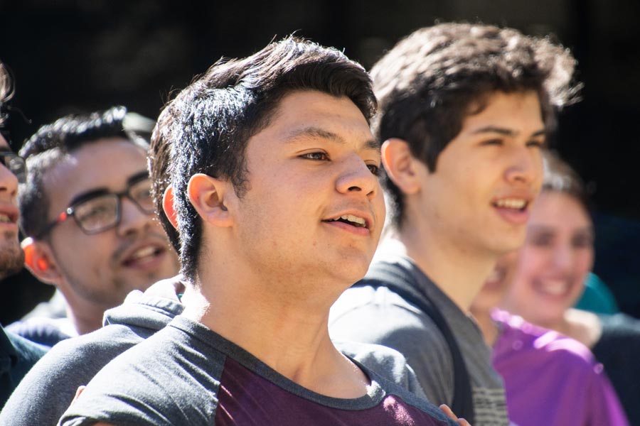 César García en actividad de Energio