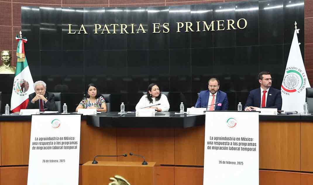 Clínica Nansen del Tec Guadalajara en senado presenta propuesta de migracion laboral.
