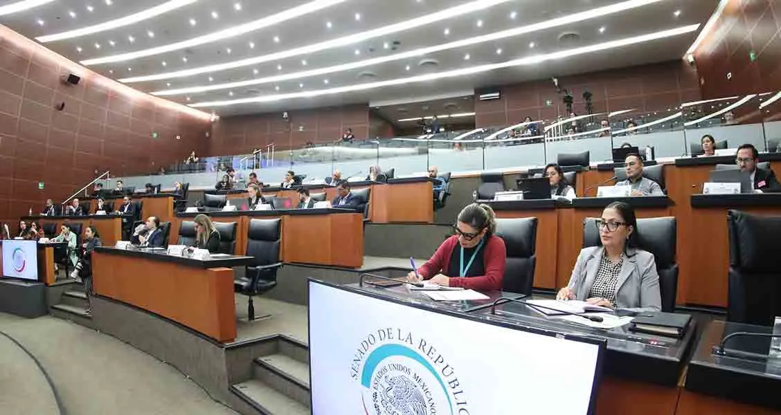 Clínica Nansen del Tec Guadalajara en senado presenta propuesta de migracion laboral.