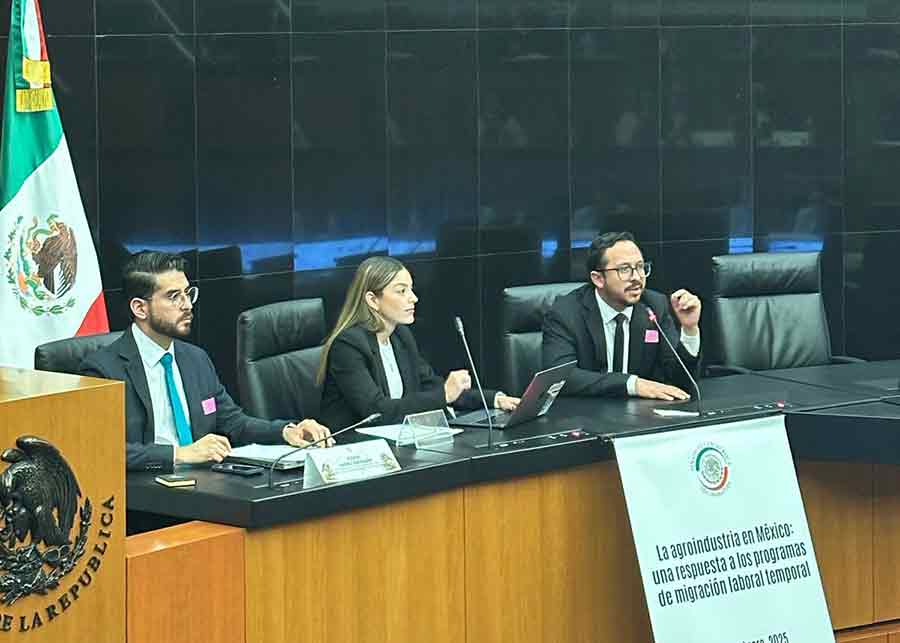 Clínica Nansen del Tec Guadalajara en senado presenta propuesta de migracion laboral.