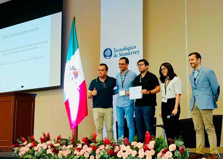 Congreso aplicaciones de inteligencia artificial a medicina, realizado en el Tec Guadalajara.