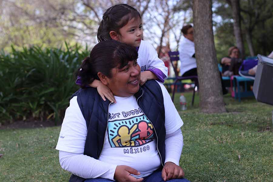 Personas de todas las edades y condiciones recorrieron campus Puebla para abrazar a la comunidad Tec