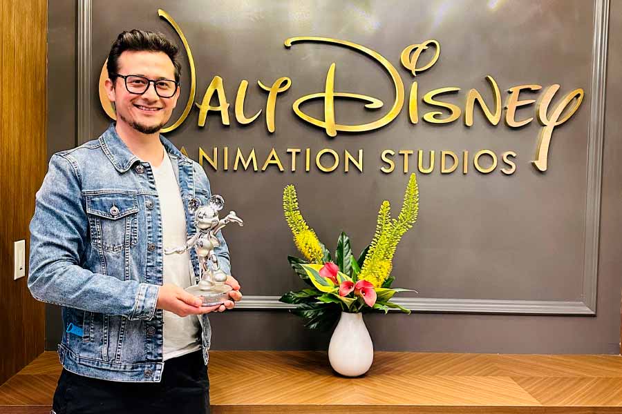 Daniel Hernández hoy es parte del talento de Walt Disney Animation Studios en Vancouver.