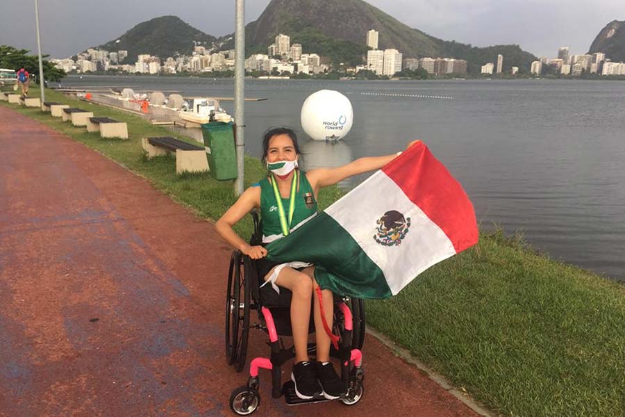 Daniela Sánchez representó a México en el evento celebrado en Brasil