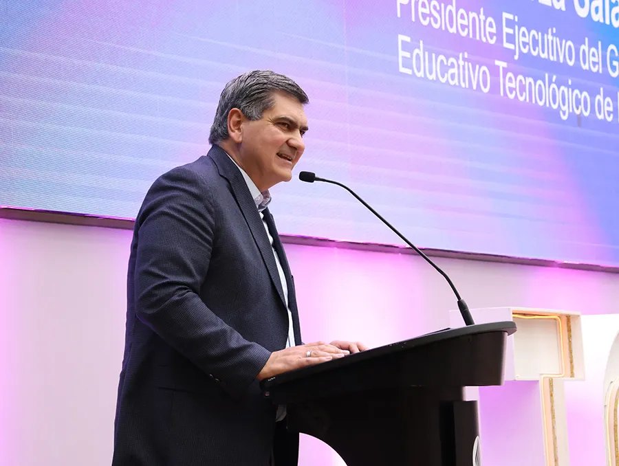 David Garza, presidente ejecutivo del Grupo Educativo Tecnológico de Monterrey.  