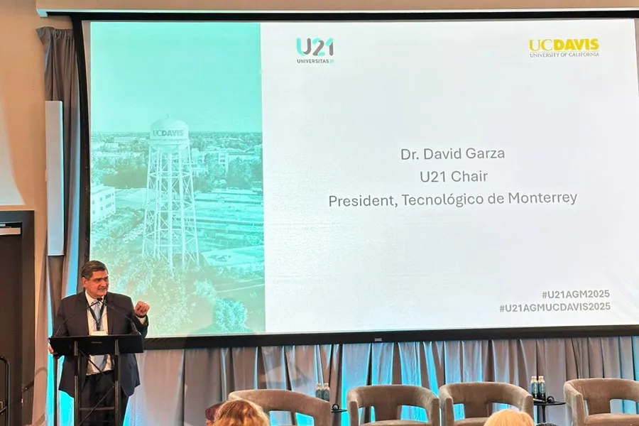 David Garza, presidente ejecutivo del Grupo Educativo Tecnológico de Monterrey.