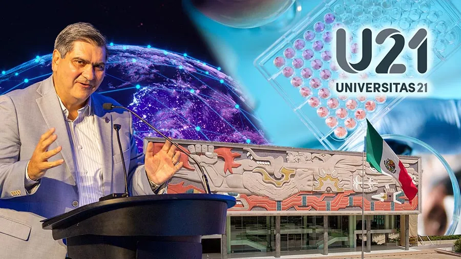 David Garza inició funciones como Presidente (Chair) de la red universitaria global Universitas21 (U21)