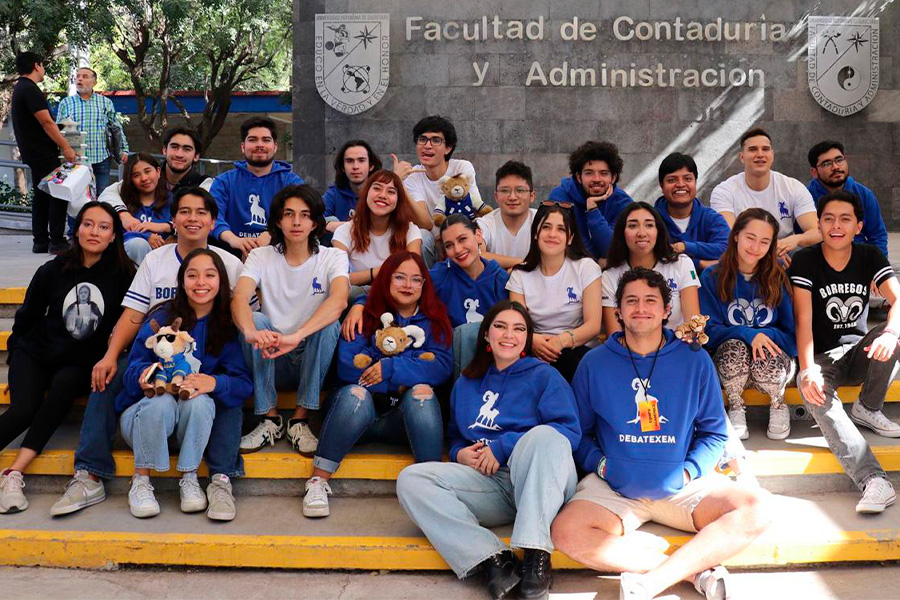 El equipo de debate del Tec campus Estado de México.