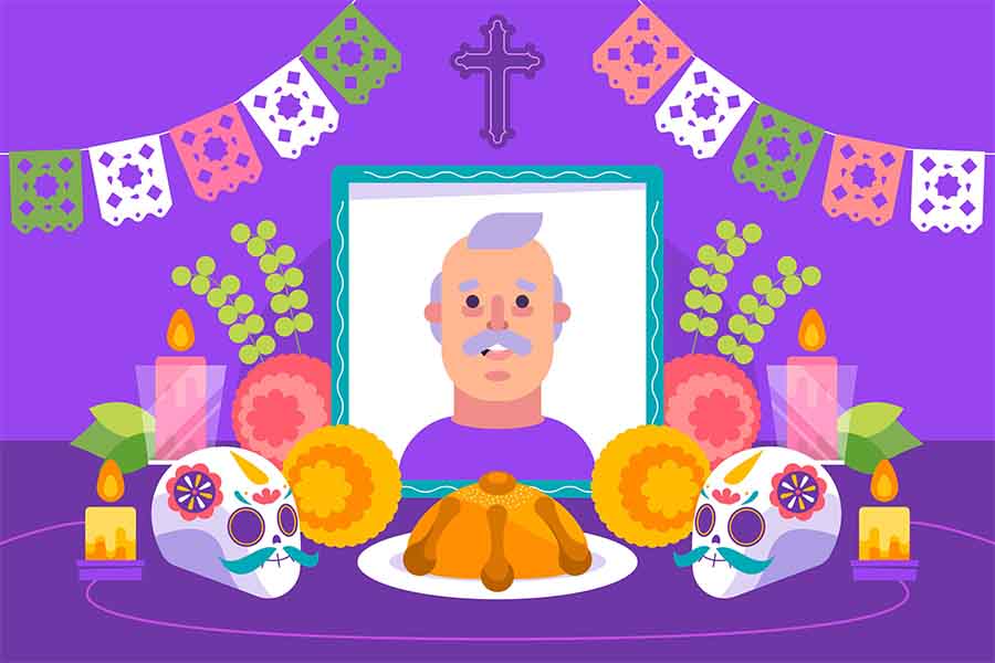 Altar de muertos elemental