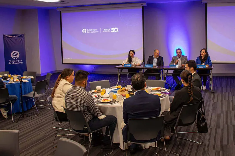 Directivos del Tecnológico de Monterrey presentan actividades por el 50 aniversario de la institución