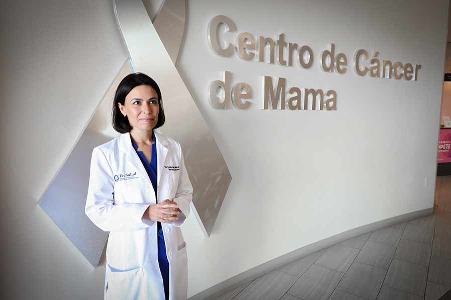 Desde 2014 Cynthia es directora de Oncología Clínica de Mama de TecSalud 