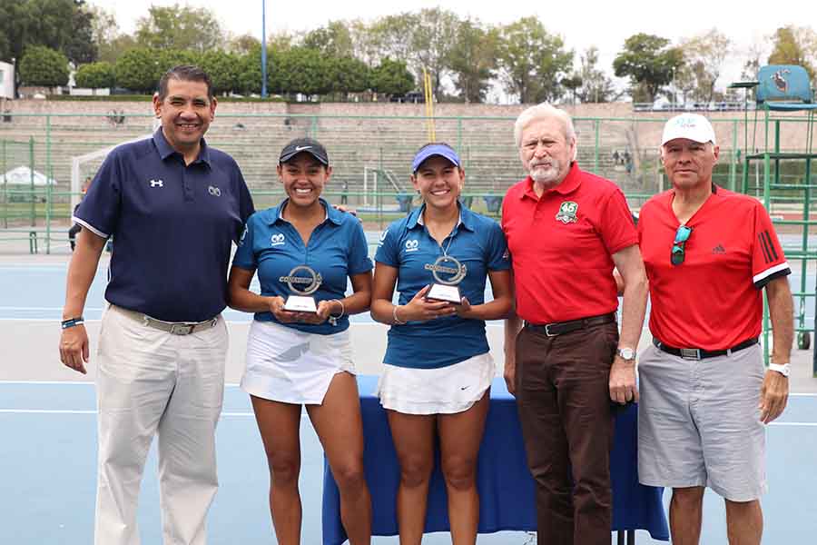 Equipo femenil tenis CEM, campeón 2022