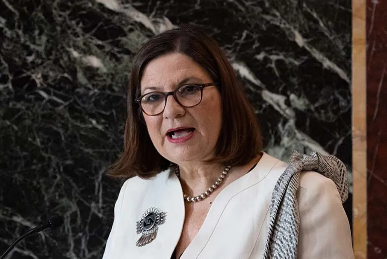 La embajadora de México en Estados Unidos, Martha Bárcena. 