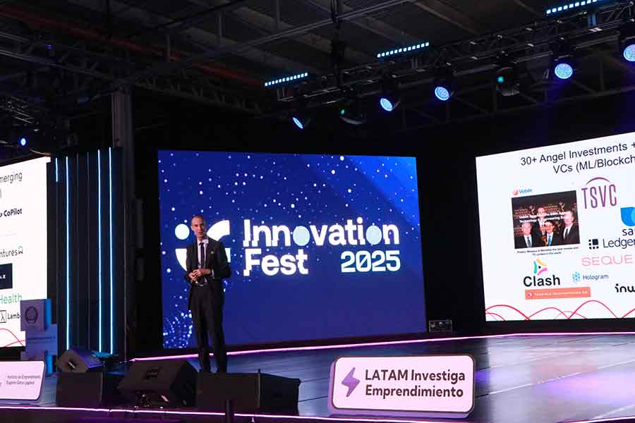 Emprendimiento con prop&oacute;sito, ponencia de Chuck Eesley en el Innovation Fest.