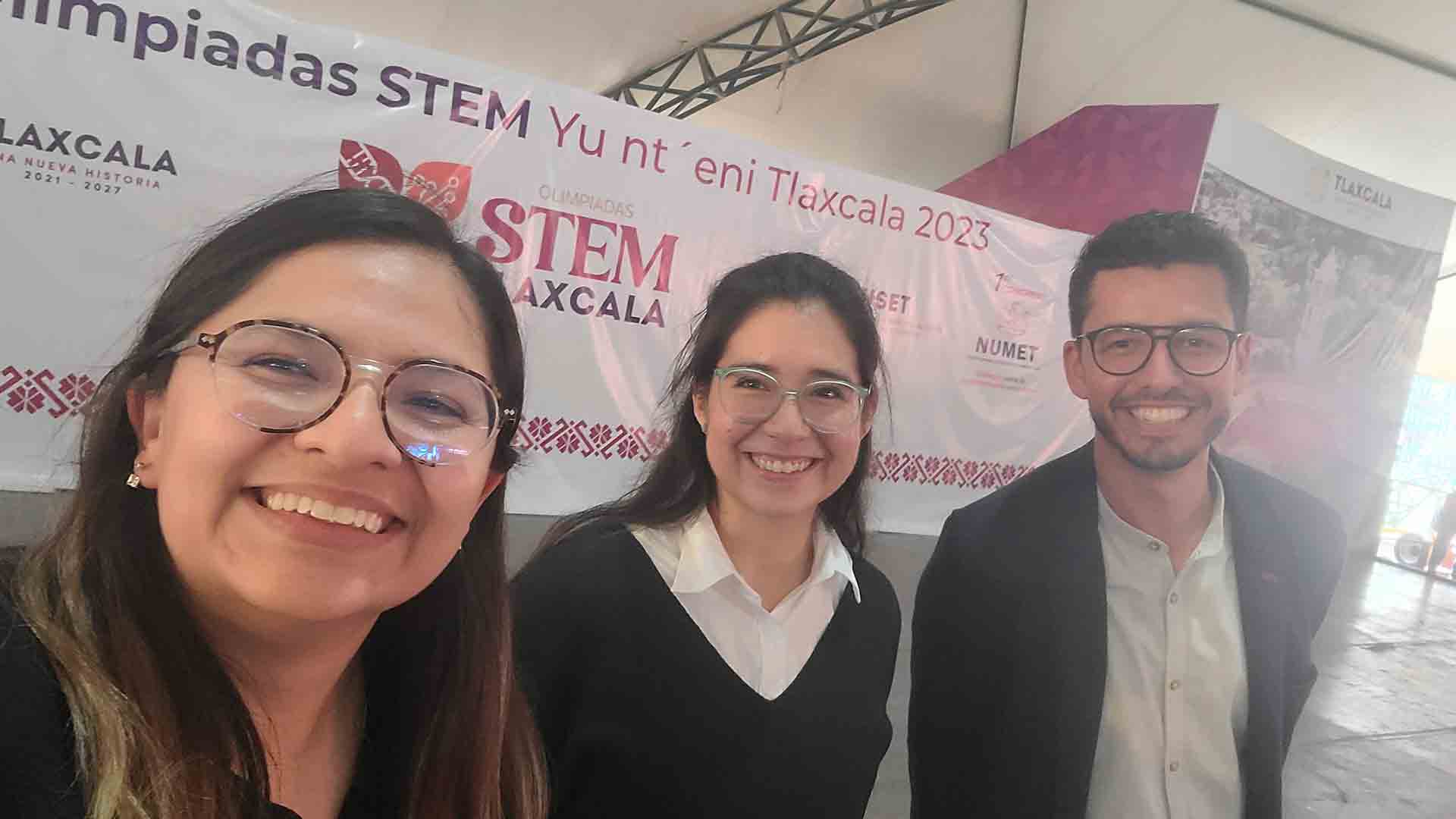 Profesores Tec presentes en las Olimpiadas STEM de Tlaxcala