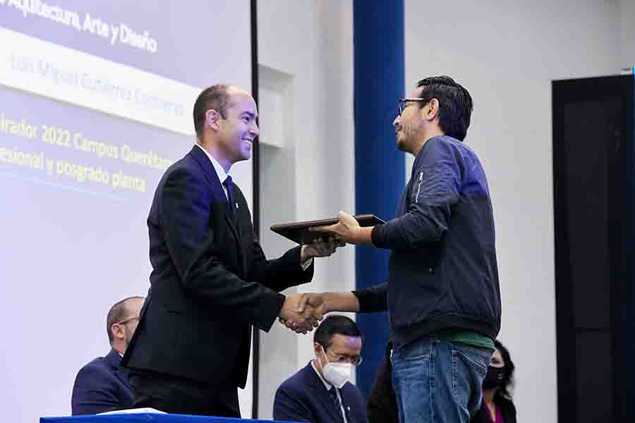 Docentes del campus Querétaro fueron galardonados como Profesores Inspiradores 2022.